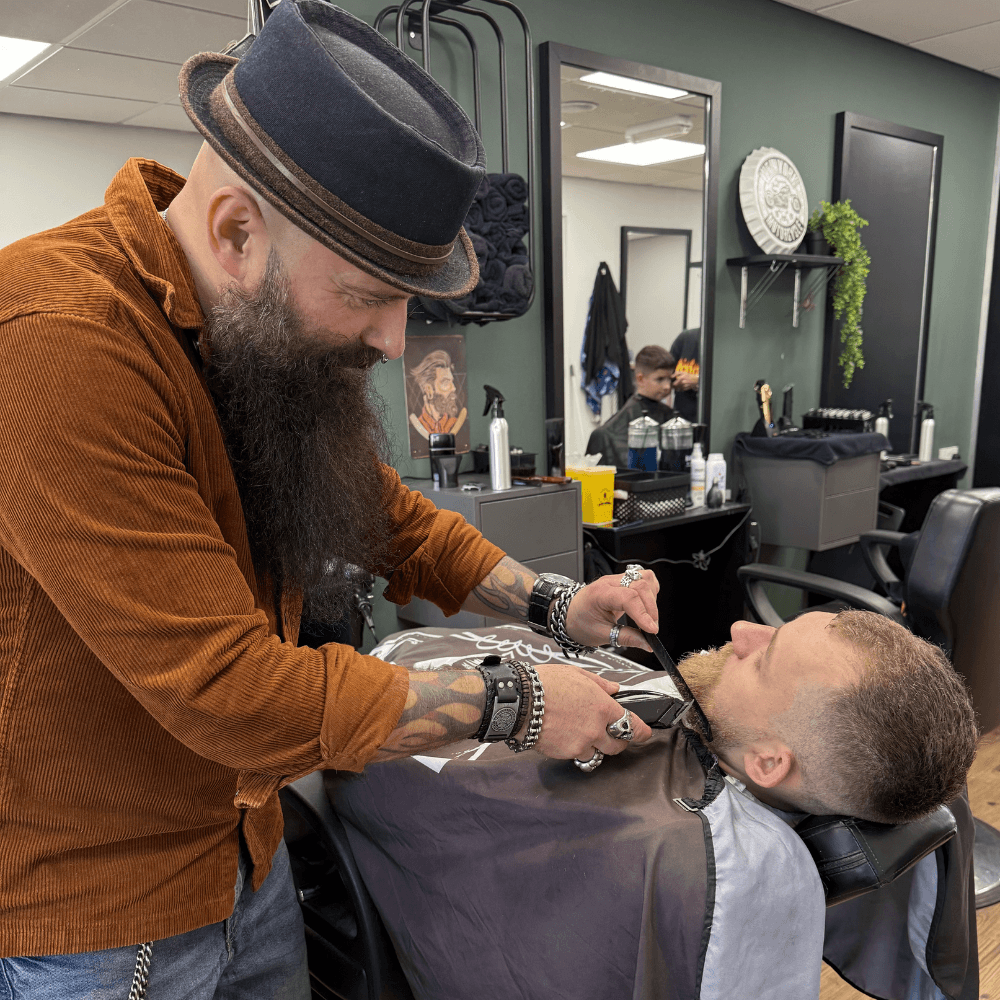 Craig - barber at Elliotts Hairdressing Milton Keynes