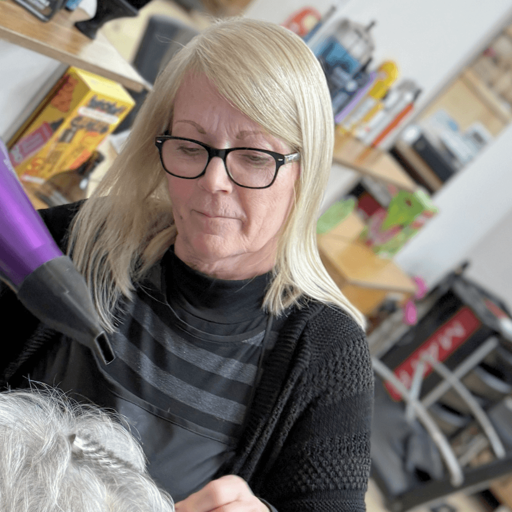 Pam - hairdresser at Elliotts Hairdressing Amblecote